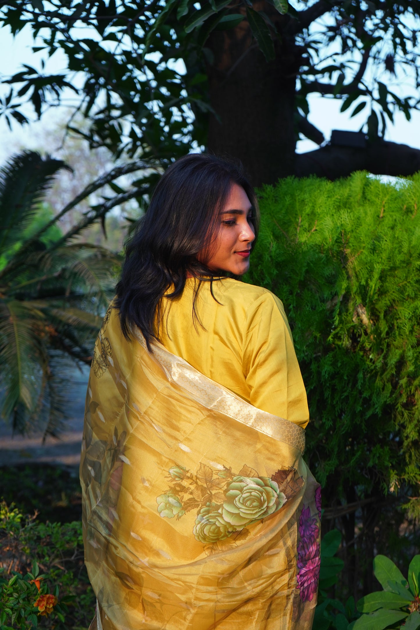 Yellow Kurta Set with Duppatta